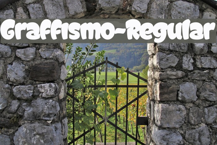 Graffismo-Regular Example 1