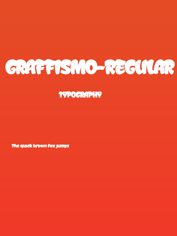 Graffismo-Regular Poster