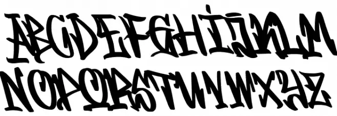 Graffitasi Шрифта ВЕРХНИЙ