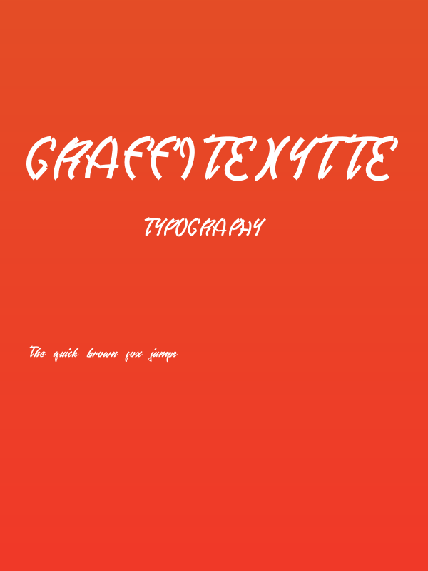 Graffitexytte Poster