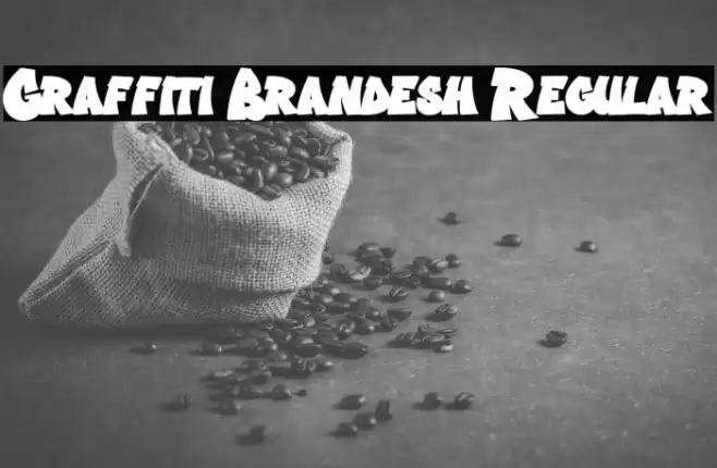 Graffiti Brandesh Regular Font examples