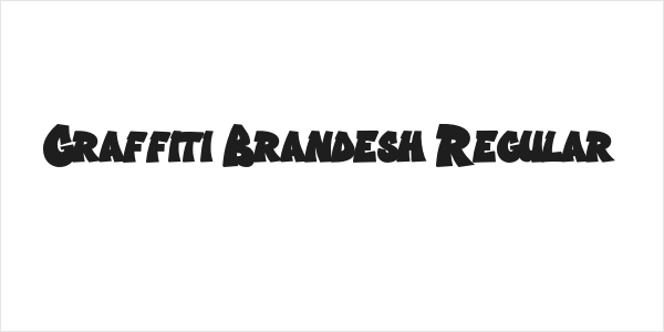 Graffiti Brandesh Regular Logo