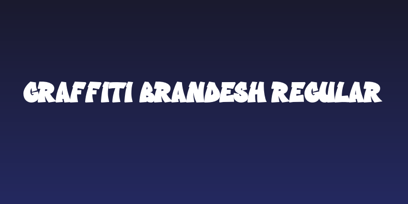 Graffiti Brandesh Regular Social Header