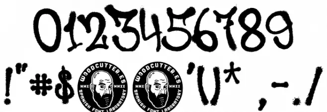 Graffiti City Font OTHER CHARS