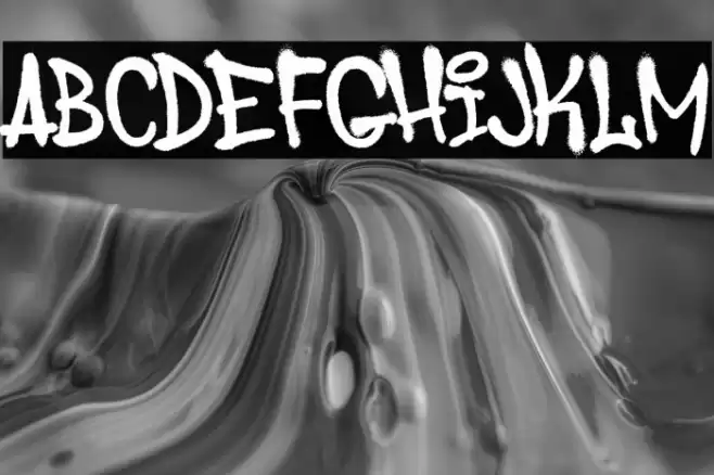 Graffiti City Font examples