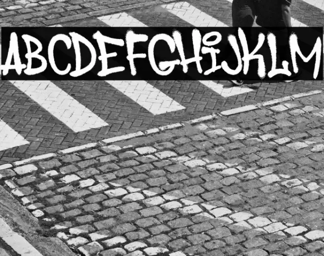 Graffiti City Font examples