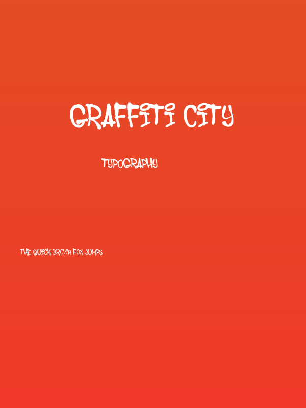 Graffiti City Poster