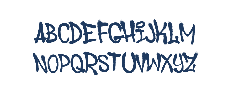 Graffiti City Lowercase