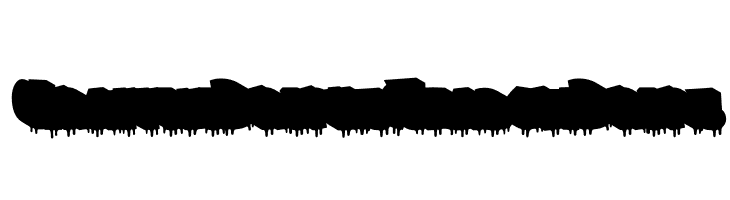 Graffiti Dripes Shadow Drips  Fuentes Gratis Descargar
