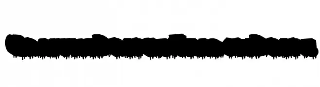 Graffiti Dripes Shadow Drips  フリーフォントのダウンロード