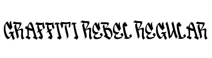Graffiti Rebel Regular  les polices de caractères gratuit tlcharger