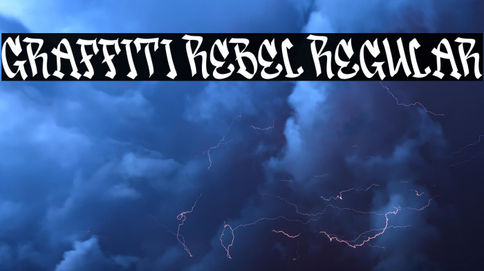 Graffiti Rebel Regular Example 3