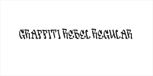 Graffiti Rebel Regular Logo