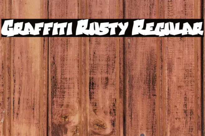 Graffiti Rusty Regular Example 2
