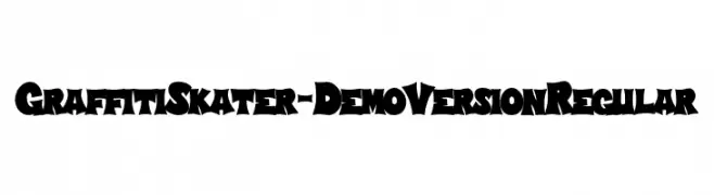 Graffiti Skater - Demo Version Regular  フリーフォントのダウンロード