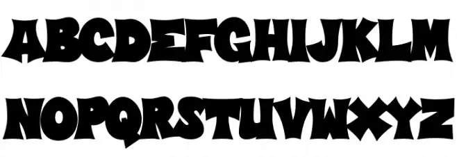 Graffiti Skater - Demo Version Regular Schriftart Groß