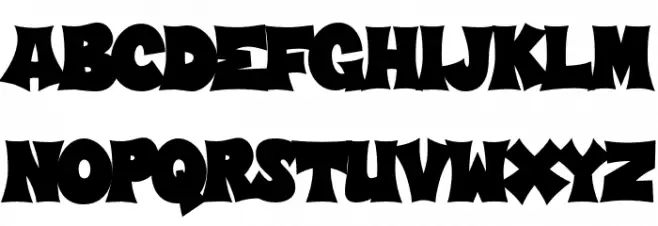 Graffiti Skater - Demo Version Regular Polices MINUSCULES