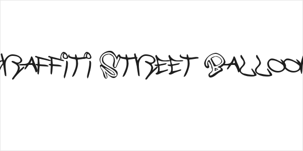 Graffiti Street Balloon Logo