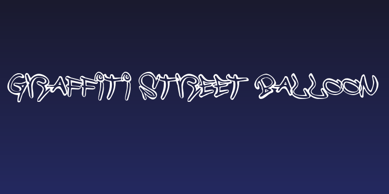 Graffiti Street Balloon Social Header
