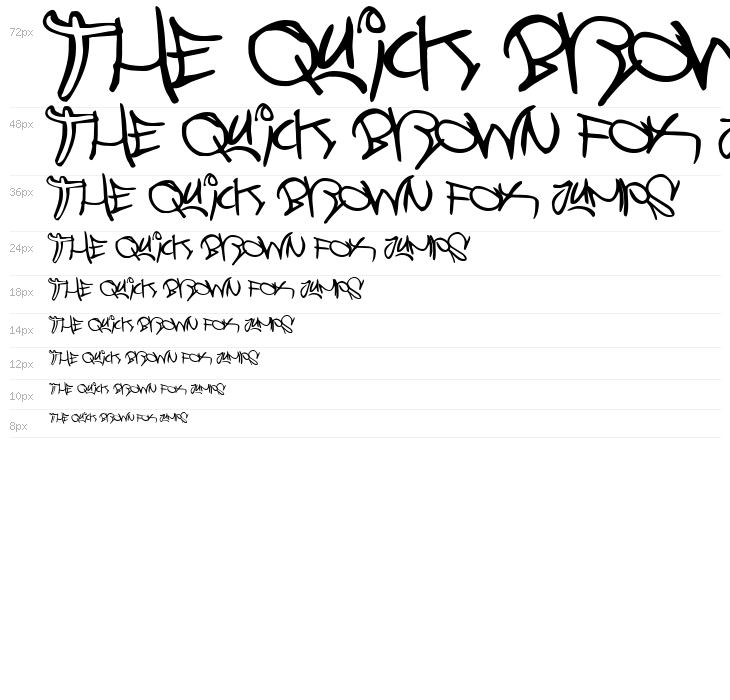 Graffiti Street Balloon Waterfall