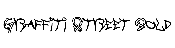Graffiti Street Bold  font caratteri gratis
