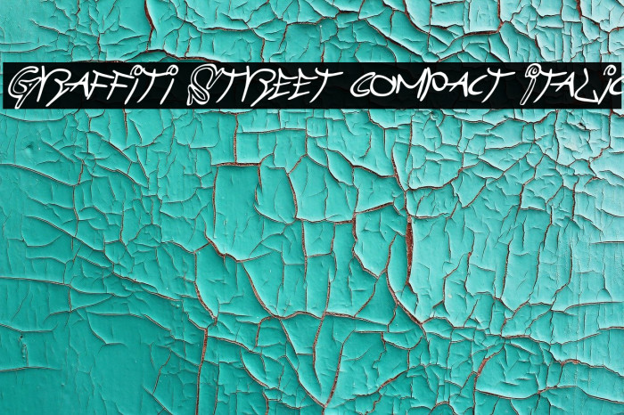 Graffiti Street Compact Italic Fuentes examples