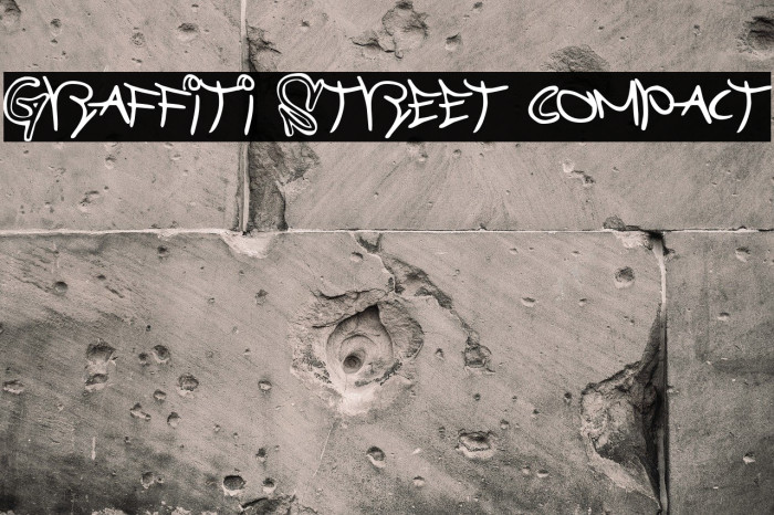 Graffiti Street Compact フォント examples