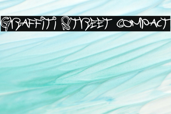 Graffiti Street Compact フォント examples