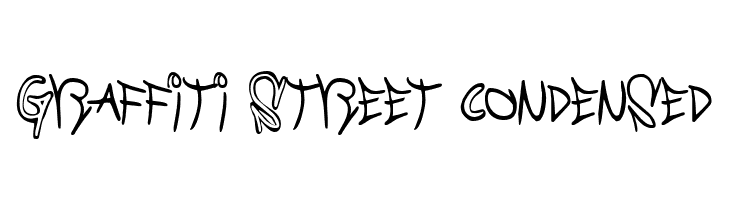 Graffiti Street Condensed Polices