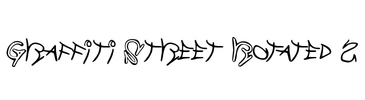 Graffiti Street Rotated 2 Шрифта