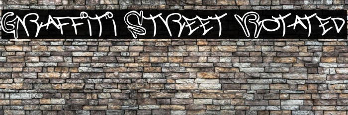 Graffiti Street Rotated Example 1