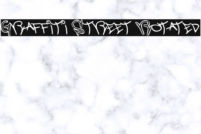 Graffiti Street Rotated Example 2