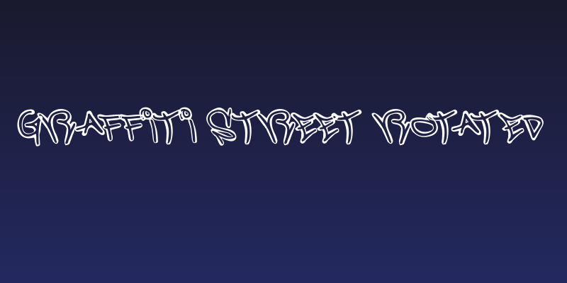 Graffiti Street Rotated Social Header