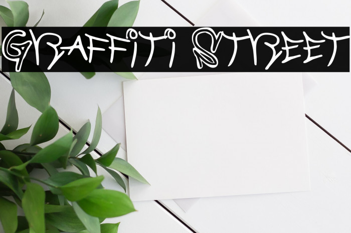 Graffiti Street Font examples