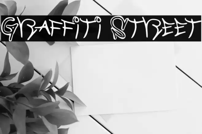 Graffiti Street フォント examples