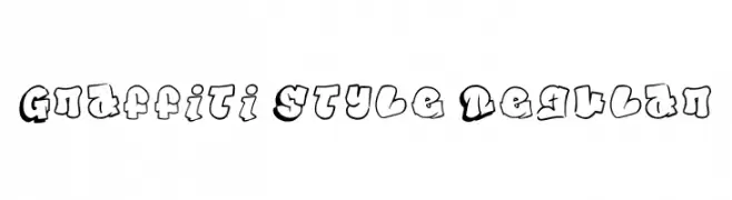 Graffiti Style Regular  フリーフォントのダウンロード