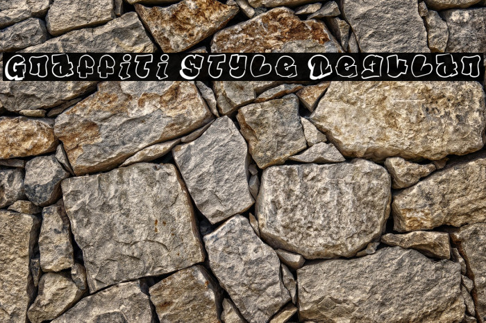 Graffiti Style Regular Example 1