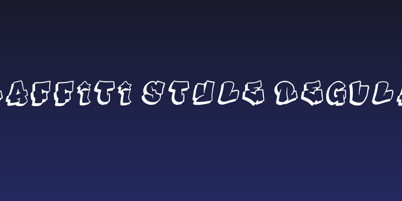 Graffiti Style Regular Social Header