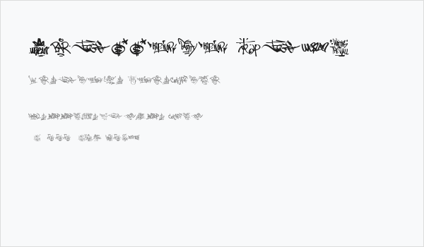 Graffiti Tags Business Card