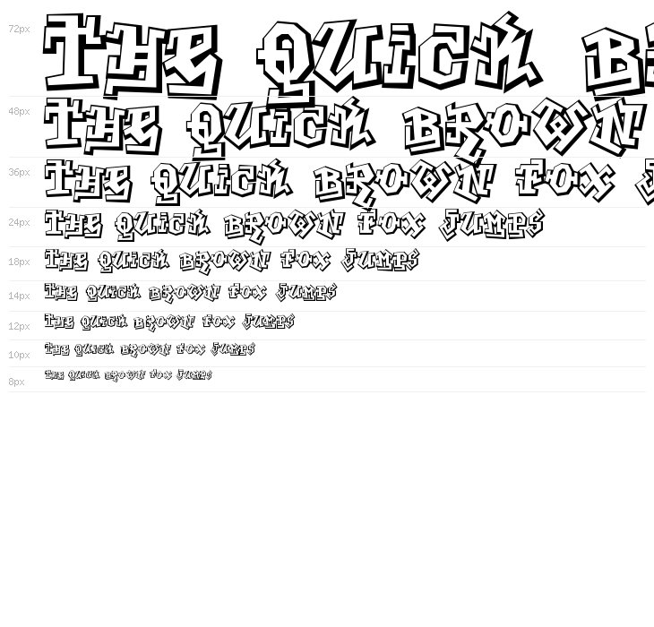 Graffiti Treat Waterfall