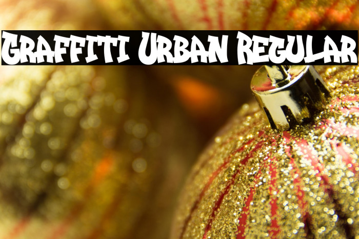 Graffiti Urban Regular Example 3