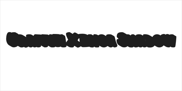 Graffiti Xenoa Shadow Logo