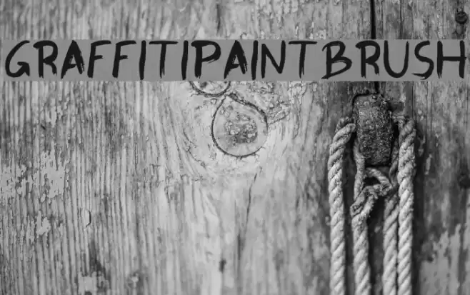 GraffitiPaintBrush Font examples