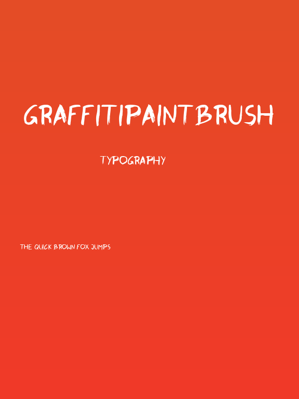 GraffitiPaintBrush Poster