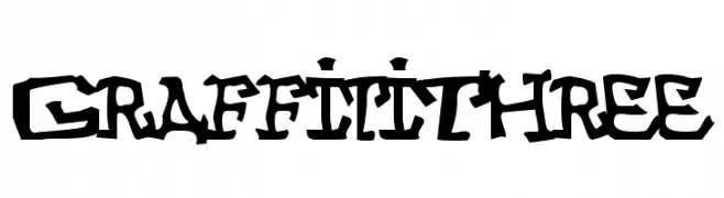 GraffitiThree  لخطوط تنزيل