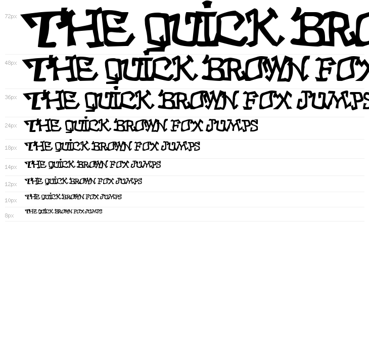 GraffitiThree Waterfall