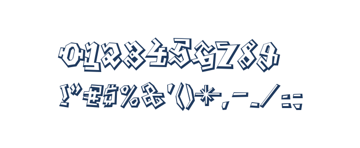 GraffitiTreat-Regular Other Characters