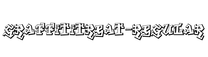 GraffitiTreat-Regular  لخطوط تنزيل