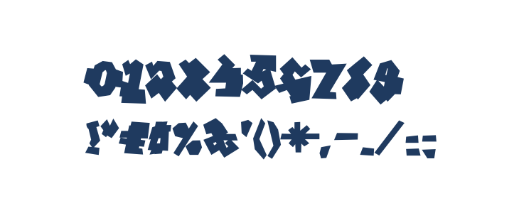 GraffitiTreatBack-Regular Other Characters