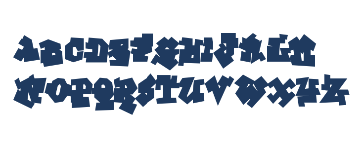 GraffitiTreatBack-Regular Lowercase